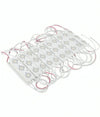 Charkee White 3LED Strip 12V Waterproof Pack of 20