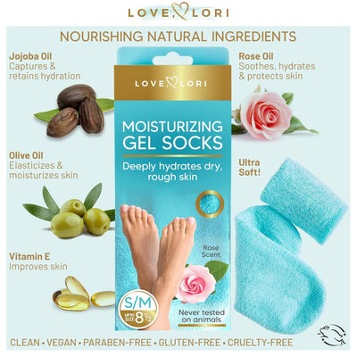 Foot Spa Pedicure Silicone Socks For Men & Women (Pack of 2)