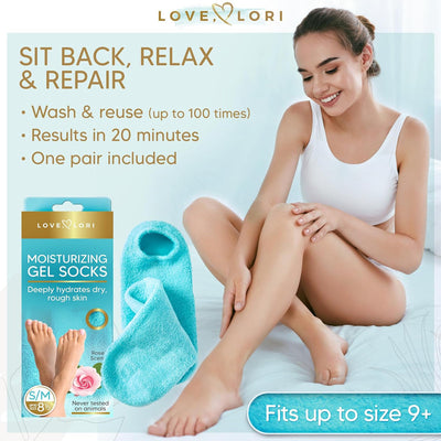 Foot Spa Pedicure Silicone Socks For Men & Women (Pack of 2)