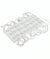 Charkee White 3LED Strip 12V Waterproof Pack of 20