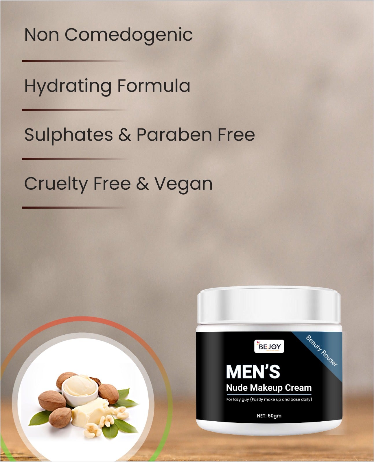 Men's Nude Makeup Cream