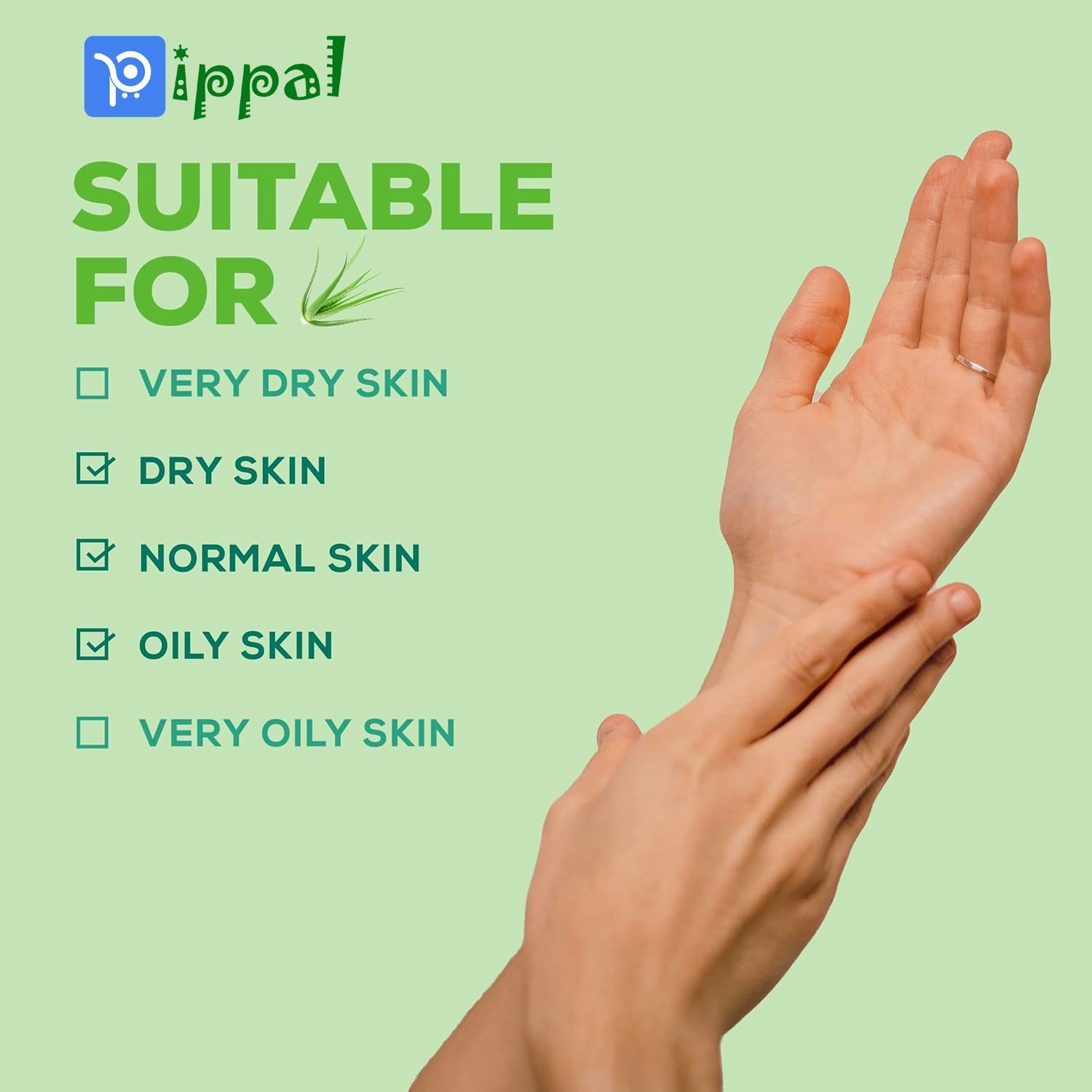 Pippal Neem Aloevera Skin Hydratingg Body Lotion (100 ml) Pack of 2 (200 ml)