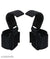 Weight Lifting Hooks Hand Grip Wrist Straps for Deadlift Powerlifting Pull up bar Solid Steel Thick Padded Neoprene (Set of 2 PC straps)